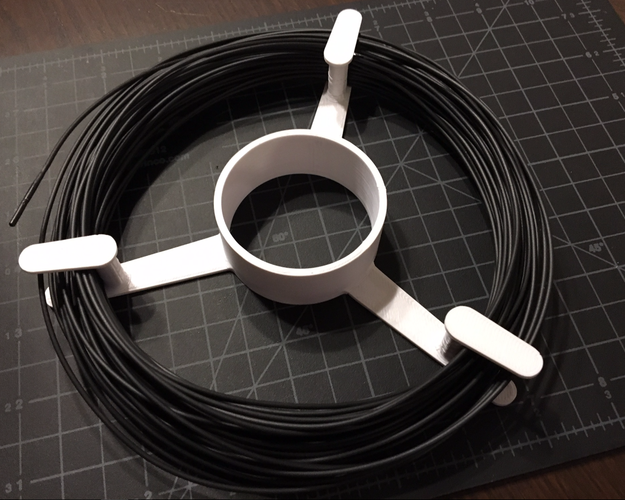 Loose Filament Spool Holder (for Filament Samples) 3D Print 109424