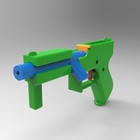 Small bolt action gun 3D Printing 109465