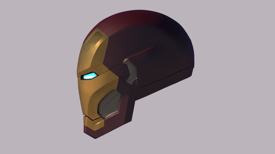 Iron Man Mk-46 Helmet (Civil War) 3D Print 109694
