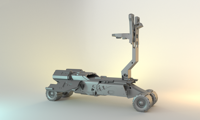 Innoskate Concept Skateboard 3D Print 109738 Innoskate Concept Skateboard 3D Print 109738