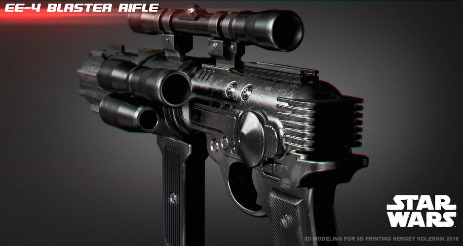 EE-4 blaster rifle 3D Print 110043