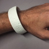 Small Moon bracelet 3D Printing 110127