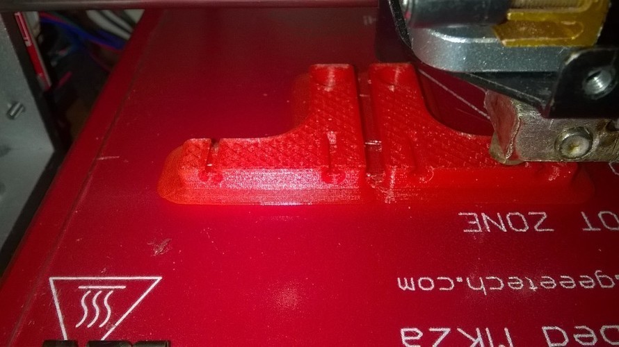 Aluminum Prusa i3 by Geeetech smooth rod lock system 3D Print 110201 Aluminum Prusa i3 by Geeetech smooth rod lock system 3D Print 110201