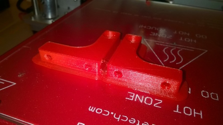 Aluminum Prusa i3 by Geeetech smooth rod lock system 3D Print 110202 Aluminum Prusa i3 by Geeetech smooth rod lock system 3D Print 110202