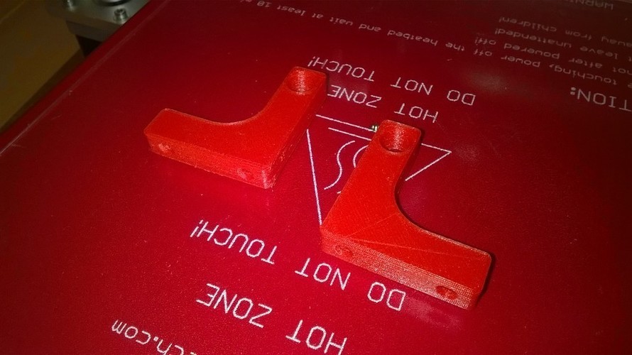 Aluminum Prusa i3 by Geeetech smooth rod lock system 3D Print 110204 Aluminum Prusa i3 by Geeetech smooth rod lock system 3D Print 110204
