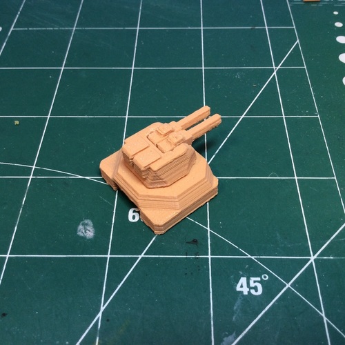 Gun turret for Matchbox toy truck  3D Print 110242