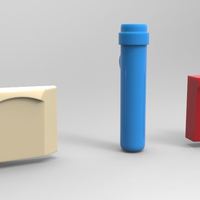 Small BATMAN Belt Accessories w/Clips (COSPLAY) 3D Printing 110339