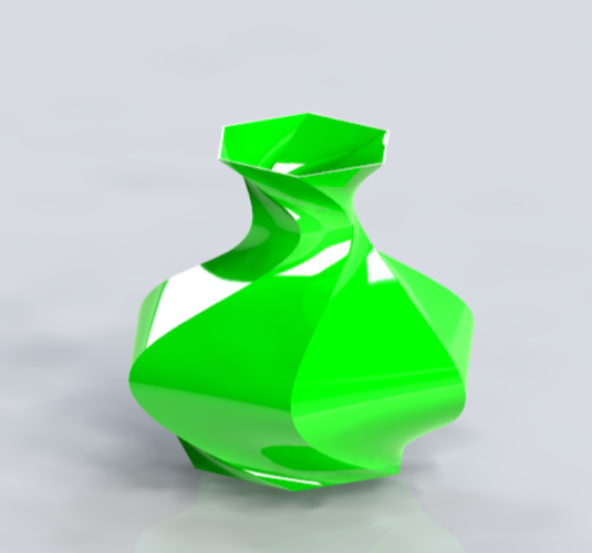 lofted vase 0.4mm 3D Print 110369