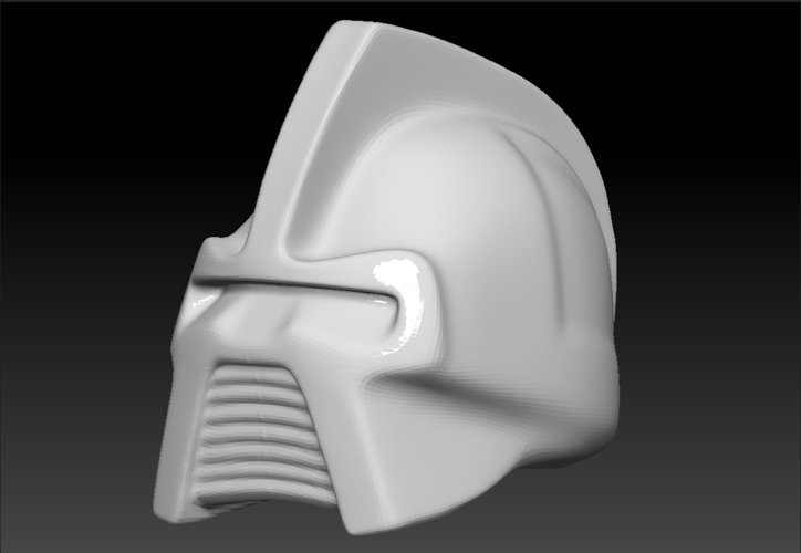 1970s Battlestar Galactica Cylon Centurian helmet 3D Print 110594