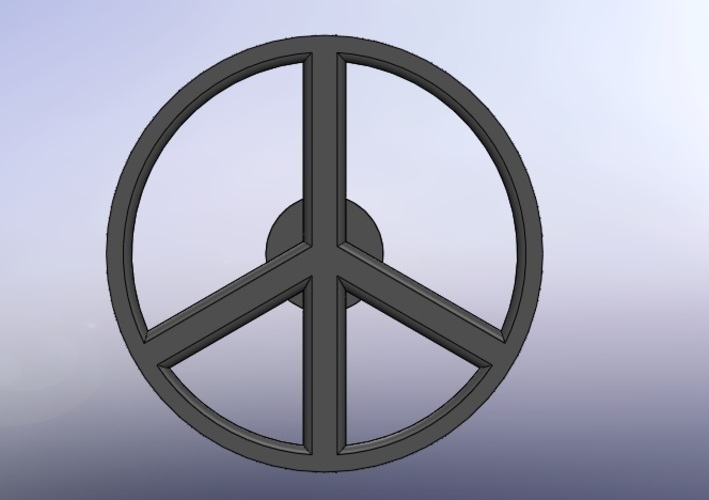 Peace & Love WheelBot  3D Print 110653