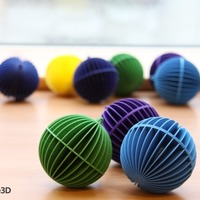 Small Decorative Sphere 3D Printing 110934