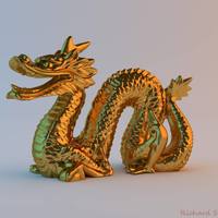 Small Magic Puff Dragon 3D Printing 111046