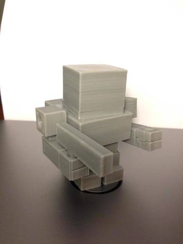 Mech City: Prototype Mech Bloxy 3D Print 111071