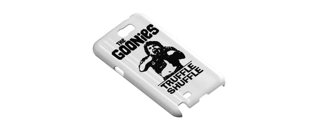 The Goonies - Truffle Shuffle, Galaxy Note 2 Phone Case 3D Print 111258
