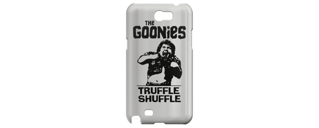 The Goonies - Truffle Shuffle, Galaxy Note 2 Phone Case 3D Print 111259
