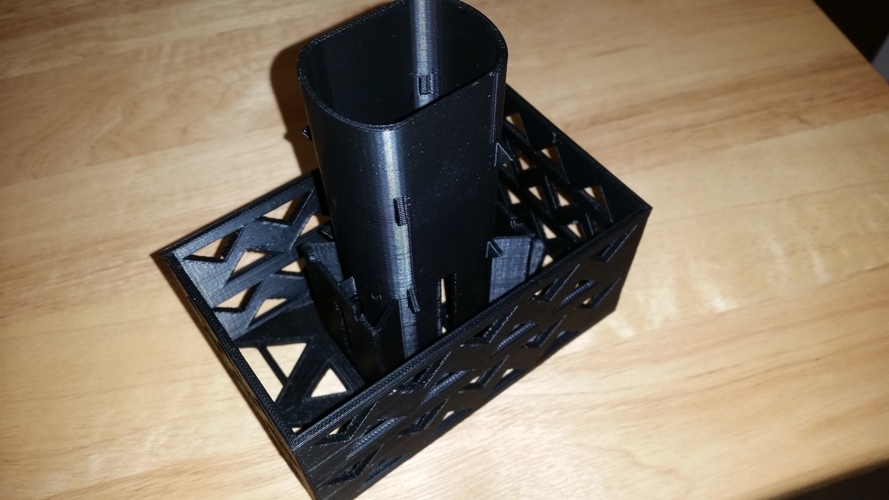 Gutter Downspout Filter 3D Print 111261