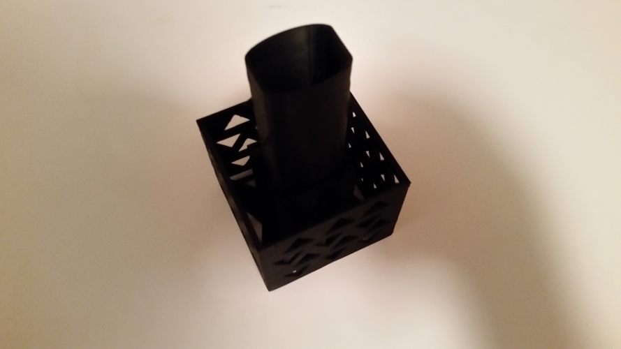 Gutter Downspout Filter (corner section) 3D Print 111291