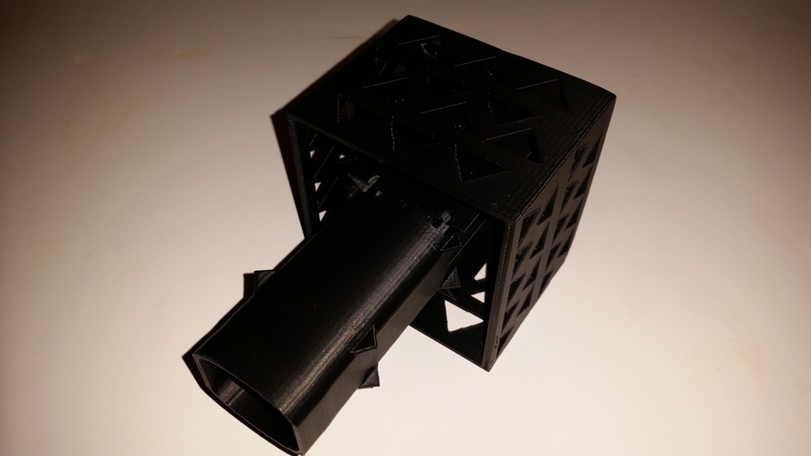 Gutter Downspout Filter (corner section) 3D Print 111292
