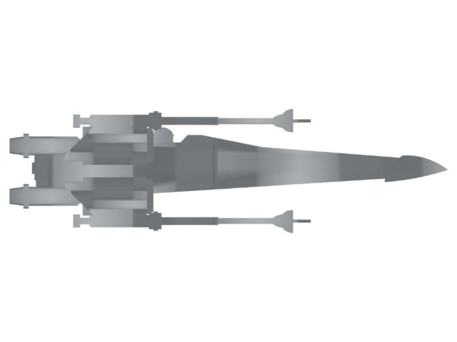 X-Wing - Star Wars 3D Print 111387