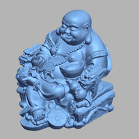 Small Buddha 3D Printing 111460