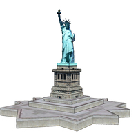 Small Statue of Liberty 3D Printing 111468