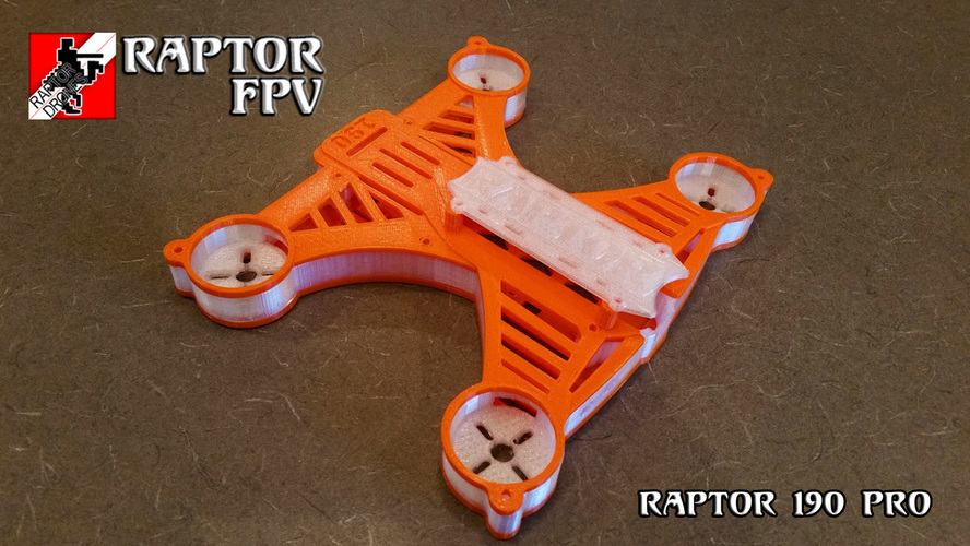Raptor 190 Quadcopter (Ver 8) 3D Print 111537