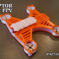 Small Raptor 190 Quadcopter (Ver 8) 3D Printing 111544