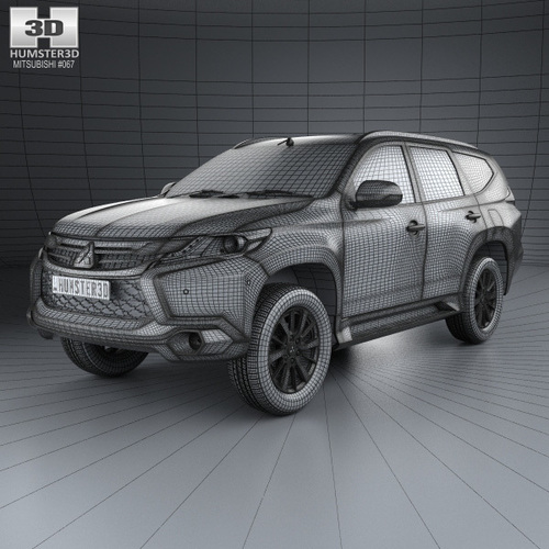 Mitsubishi Pajero Sport (TH) 2016 3D model 3D Print 111620