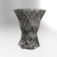 Small LIT sleek twisted vase 3D Printing 111751