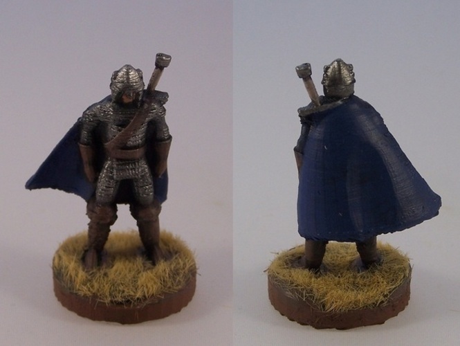 Northern Warrior with Greatsword 3D Print 1119