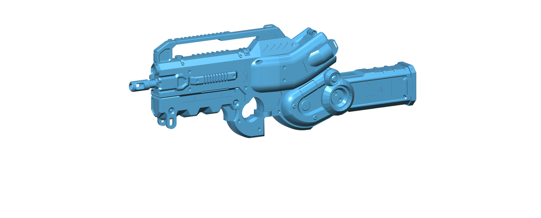V Pulse - Sci-fi Gun 3D Print 111988