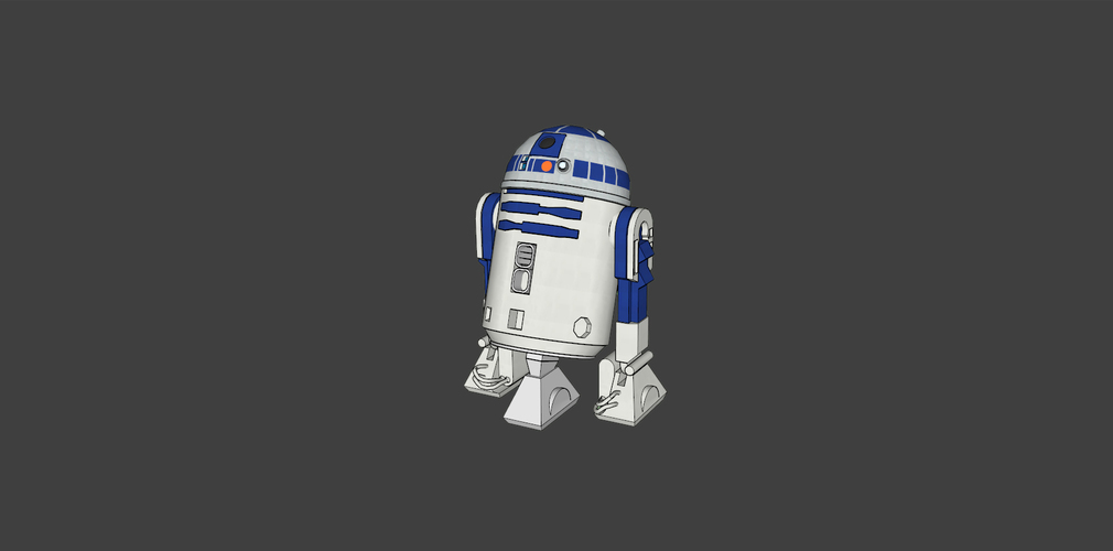 R2D2 - Star Wars 3D Print 111998