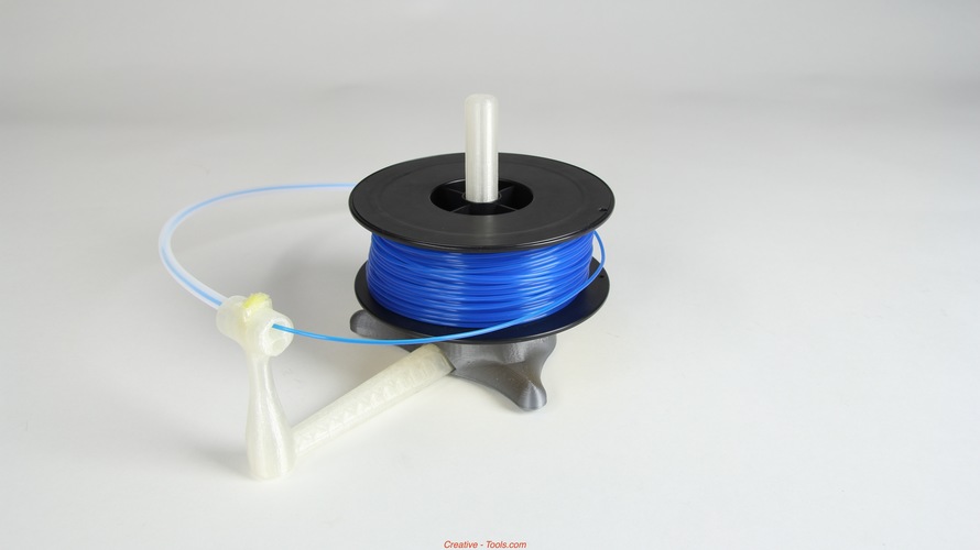 Universal stand-alone filament spool holder (Fully 3D-printable) 3D Print 11201