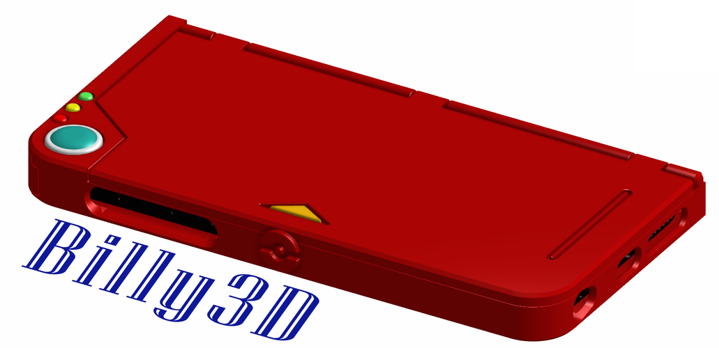 Pokédex Like iPhone (6/6s/7) Plus Case 3D Print 112026