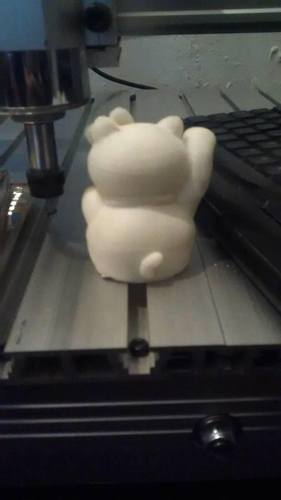Kitty Lucky 3D Print 112301