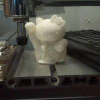 Small Kitty Lucky 3D Printing 112302