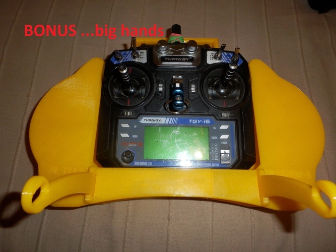 Transmitter Tray  FLYSKY i6 or TURNIGY i6  3D Print 112475