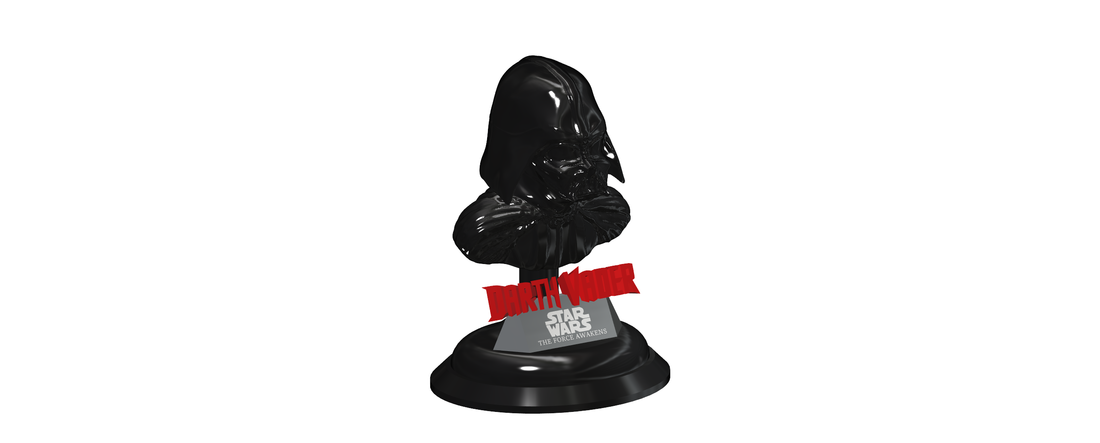 Darth Vader Bust - Star Wars 3D Print 112527