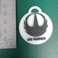 Small Rogue One Key fob 3D Printing 112587