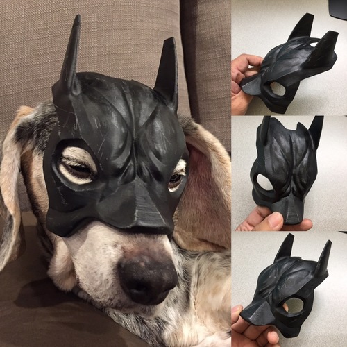 Bat Beagle Mask 3D Print 112592
