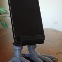 Small Bird Feet Universal Phone Stand. 3D Printing 112763