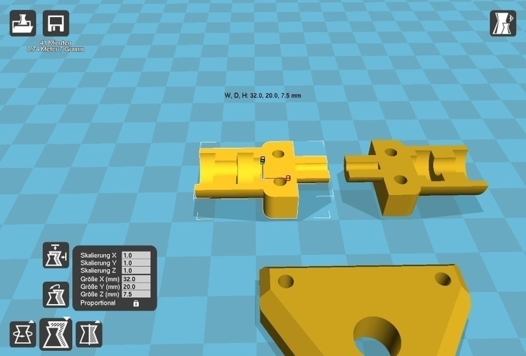 Trailer Crawler Scaler Truck Axle Hitch 3D Print 113092 Trailer Crawler Scaler Truck Axle Hitch 3D Print 113092