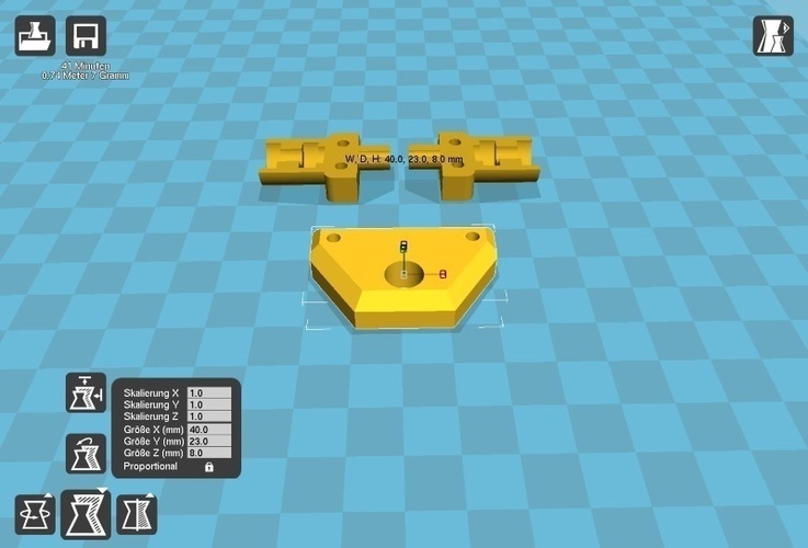 Trailer Crawler Scaler Truck Axle Hitch 3D Print 113093 Trailer Crawler Scaler Truck Axle Hitch 3D Print 113093
