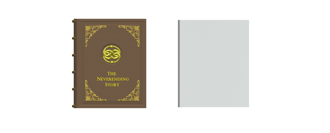 The Neverending Story Book - BOX (Prop) 3D Print 113260
