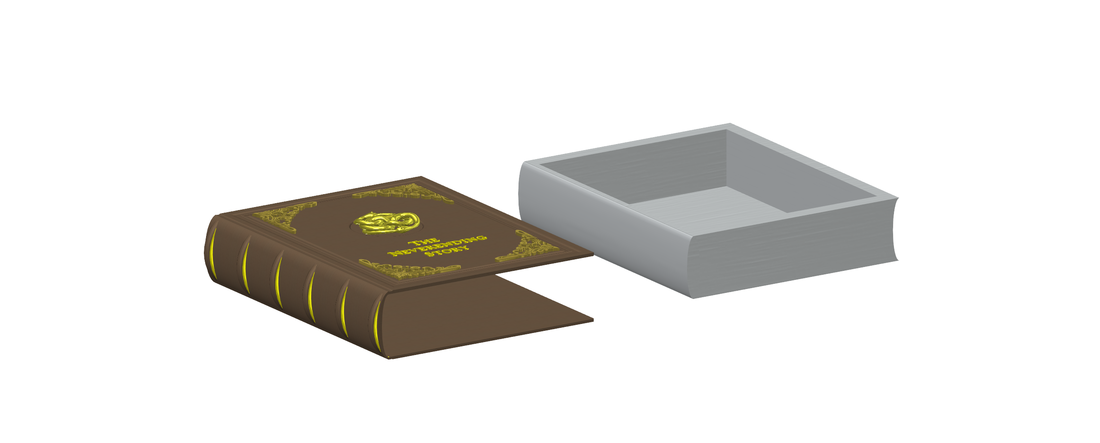 The Neverending Story Book - BOX (Prop) 3D Print 113262