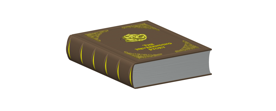 The Neverending Story Book - BOX (Prop) 3D Print 113263