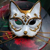 Small Splicer Cat Mask (Bioshock) 3D Printing 113375