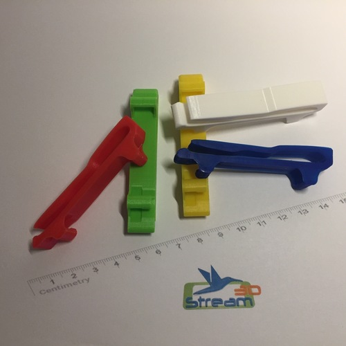 Cable holder in your bag 3D Print 113407 Cable holder in your bag 3D Print 113407