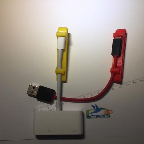 Cable holder in your bag 3D Print 113408 Cable holder in your bag 3D Print 113408