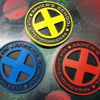 Small X-Men Badge 3D Printing 113668